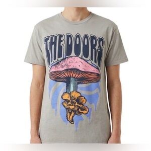 The Doors Band Distressed Tee T-Shirr Size M
